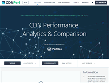Tablet Screenshot of cdnperf.com